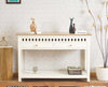 Alexandria Solid Wood Console Table-Two Drawer FurniselanFurniselan