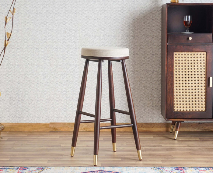 Boston Kitchen Bar Stool with Cushion Furniselan