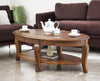 Denmark Sheesham Wood Oval Coffee Table FurniselanFurniselan