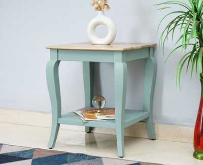 Alexandria Solid Wood End Table - Furniselan