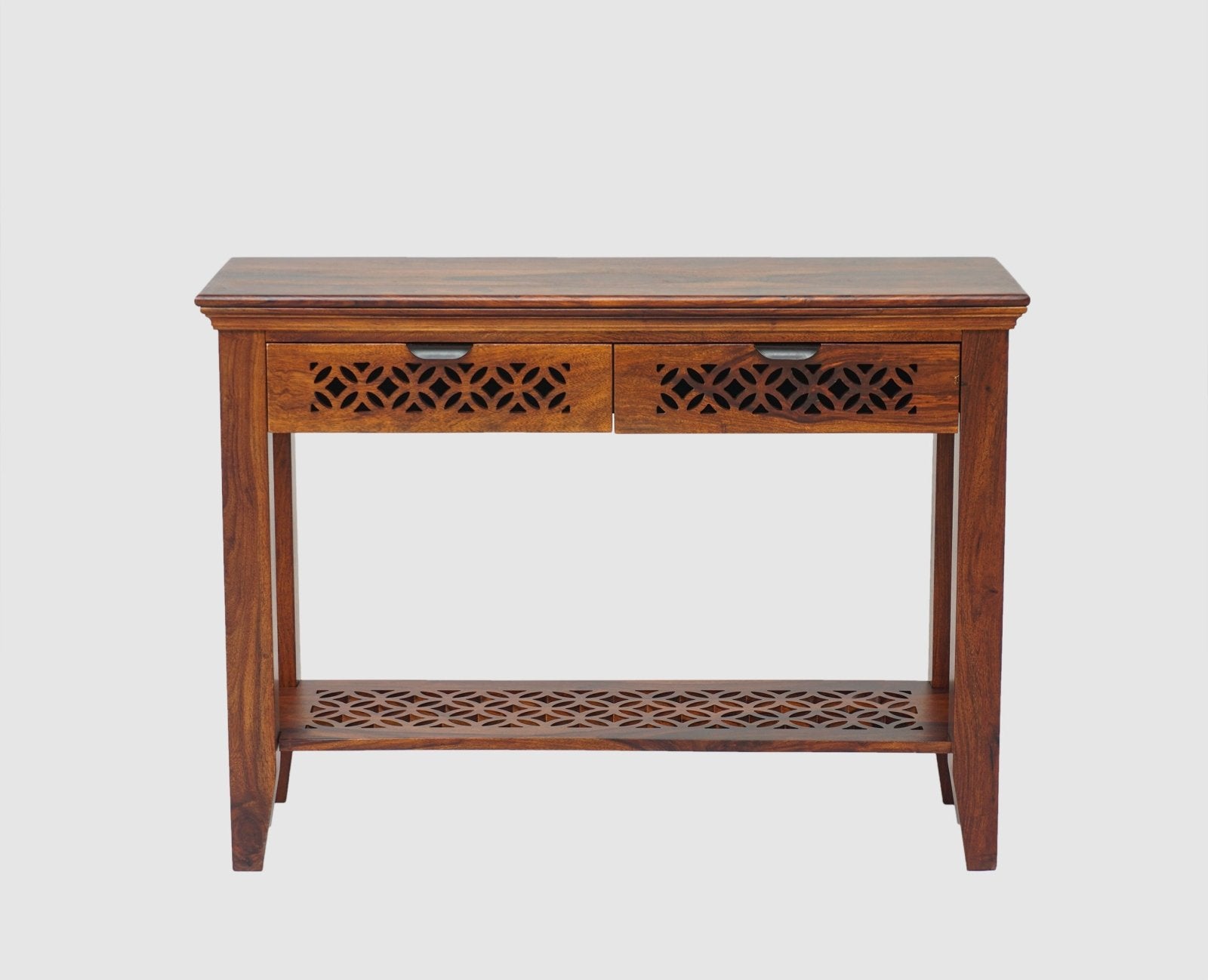 Buy Solid Wood Study Table with Two Drawer Online on Furniselan