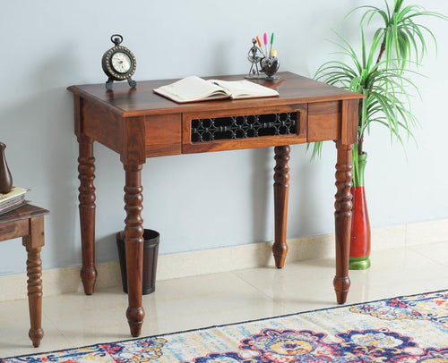 Study table - Buy wooden study table online in sheesham wood in India -  Furniture Online: Buy Wooden Furniture for Every Home